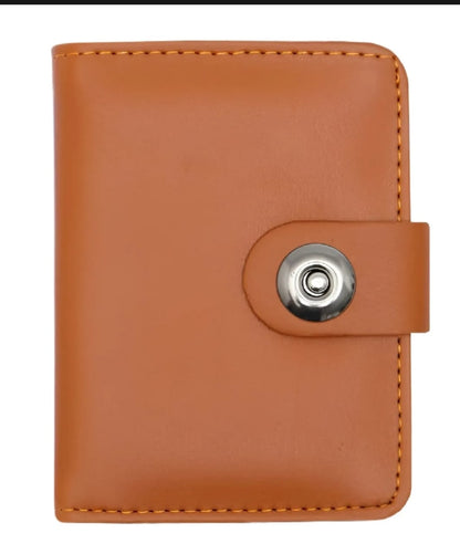 Classic Snap Leather Wallet
