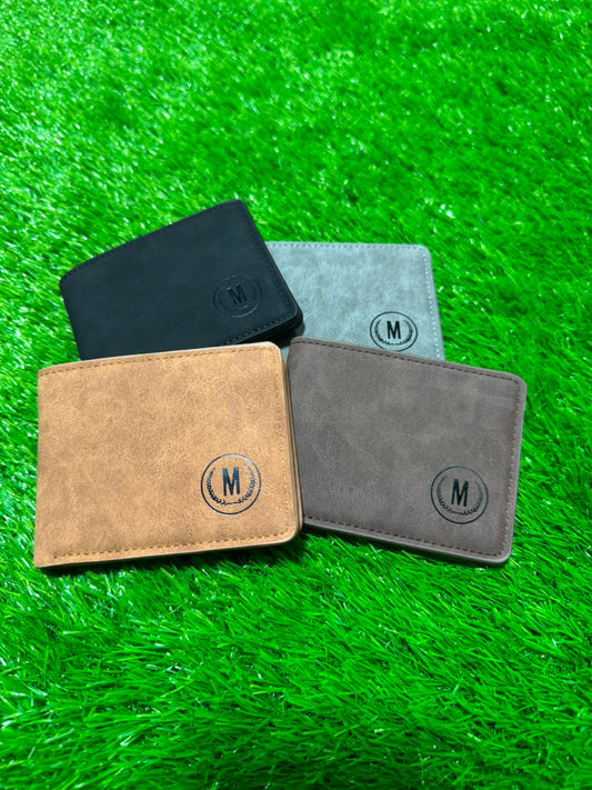 Classic Multi-Color Bifold Wallet