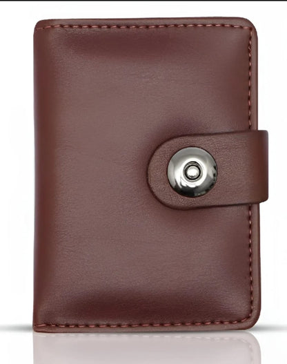 Classic Snap Leather Wallet