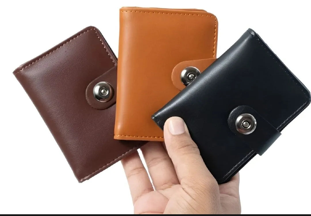 Classic Snap Leather Wallet