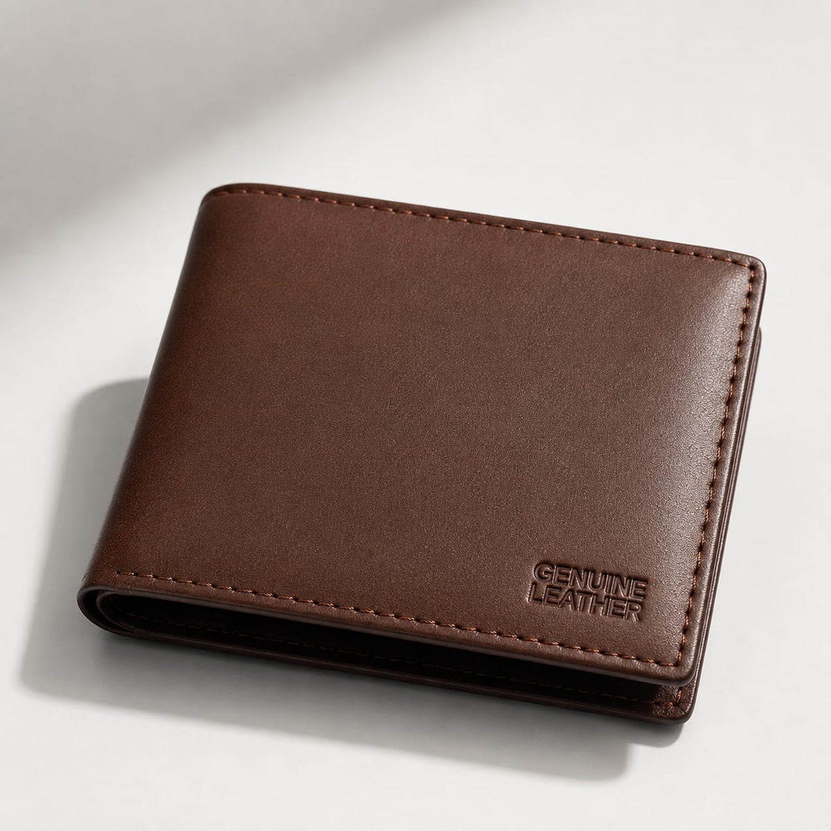 Premium Genuine Leather Bifold Wallet