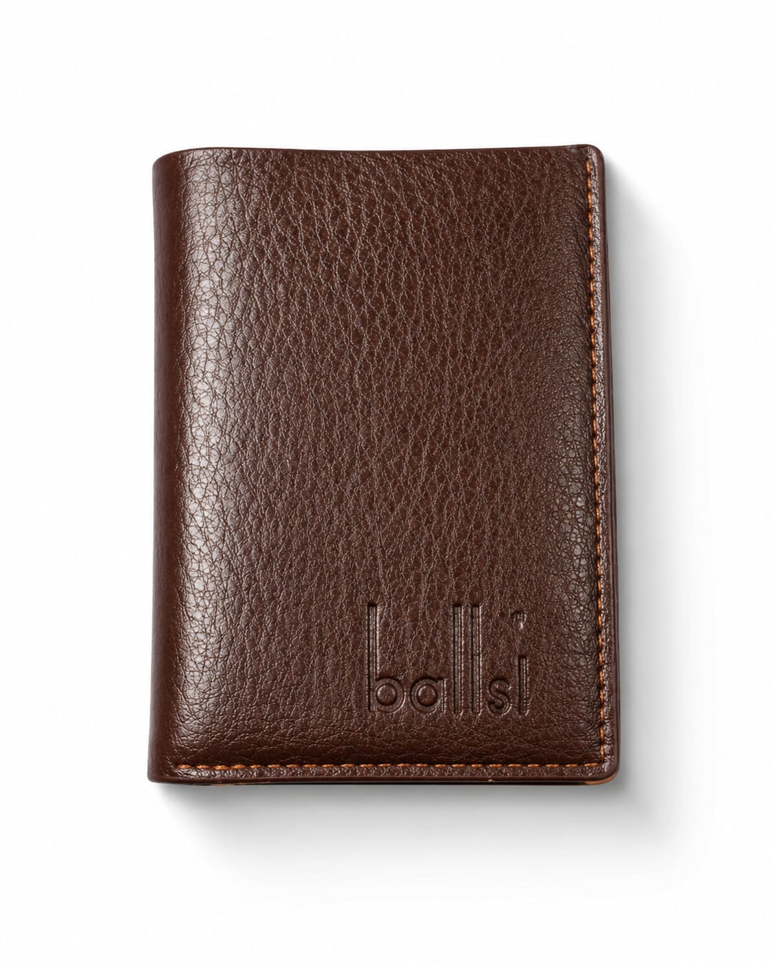 Classic Brown Leather Card Wallet