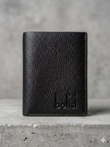 Classic Brown Leather Card Wallet