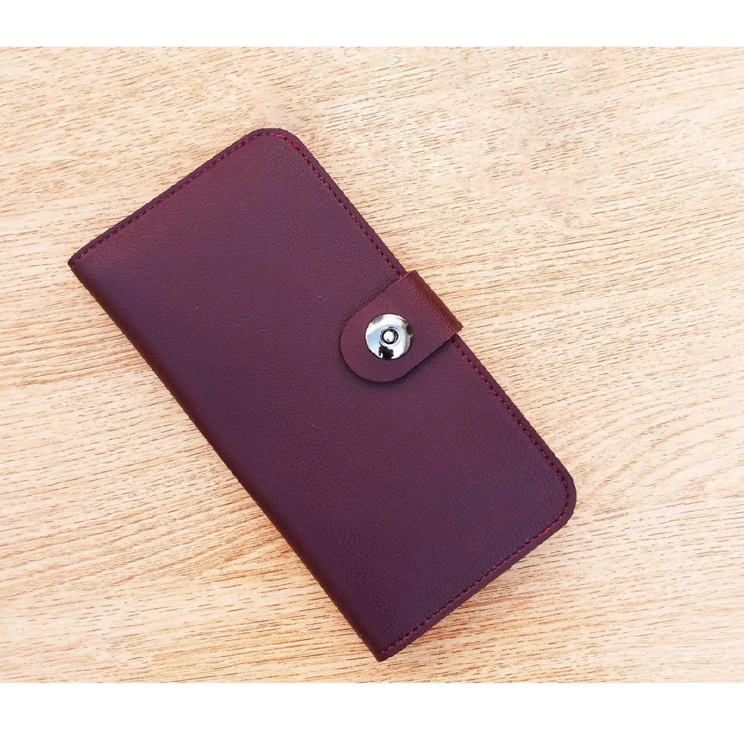 Premium Navy Long Wallet
