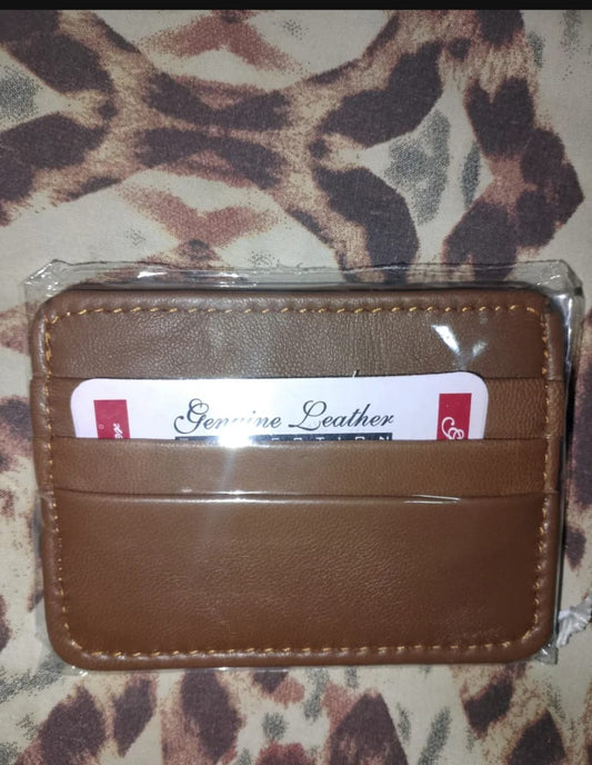 Slim Black Card Holder Wallet