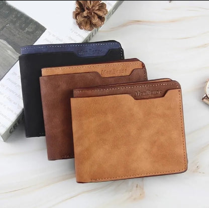 Vintage Brown Multi-Slot Wallet
