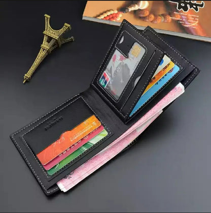 Executive Black Bifold Wallet