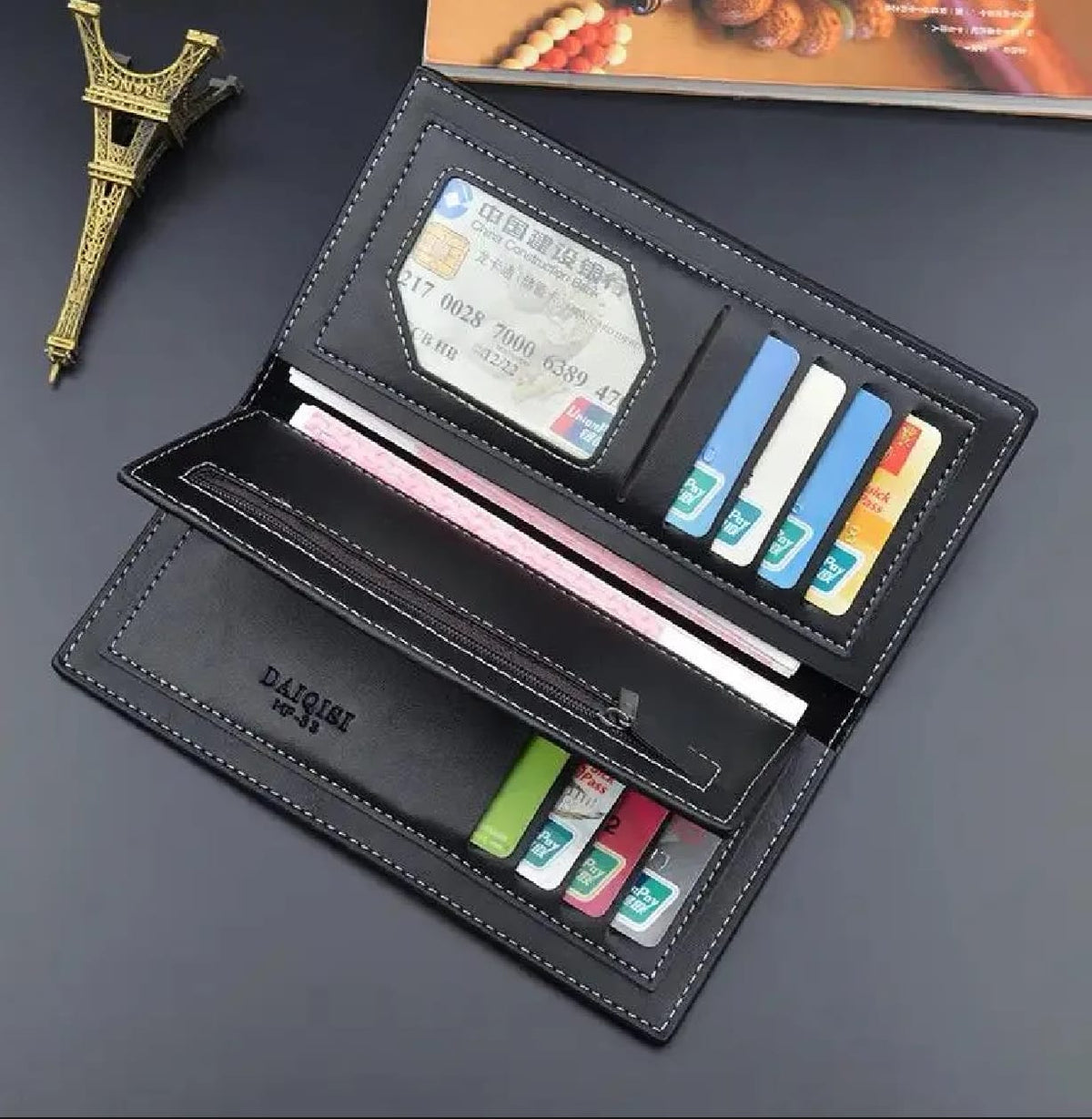 Premium Multi-Card Long Wallet