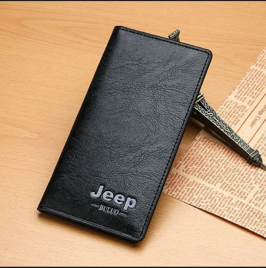Luxury Black Long Wallet