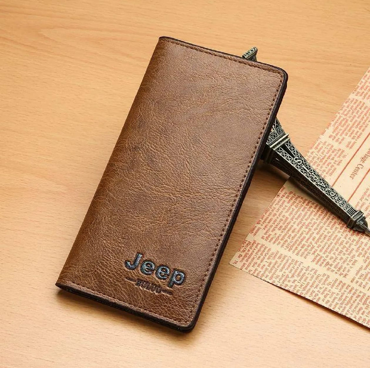 Luxury Black Long Wallet